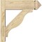 Ekena Millwork Funston Rough Sawn Arts and Crafts Outlooker, Douglas Fir, 6"W x 18"D x 18"H OUT06X18X18FST03RDF - alternate 2
